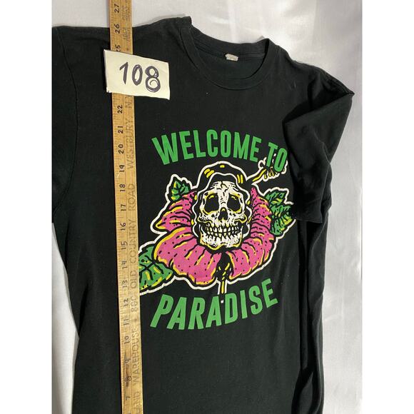 Welcome to Paradise Green Day Guns n Roses Concert Tour Shirt Size Small GnR - Picture 5 of 8